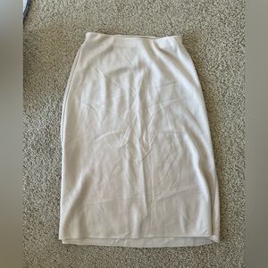 Dynamite Satin Slip Skirt